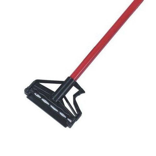 4166405 Sparta Spectrum Quik-Release Red Fiberglass Mop Handle Only, 60 in Long