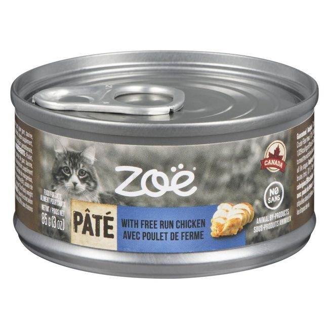 Pate with Free Run Chicken Cat Food