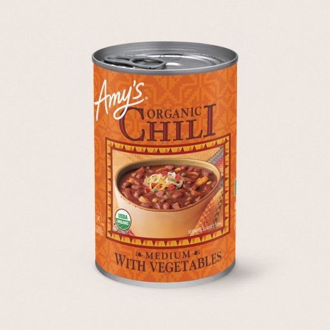 Organic Medium Chili with Vegetables