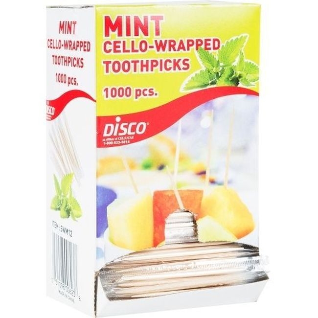 2.5 in Individually Wrapped Mint Toothpick