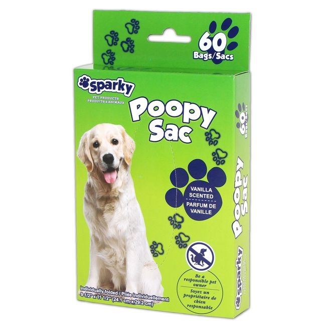 Poopy Sac Vanilla Scented Waste Bag