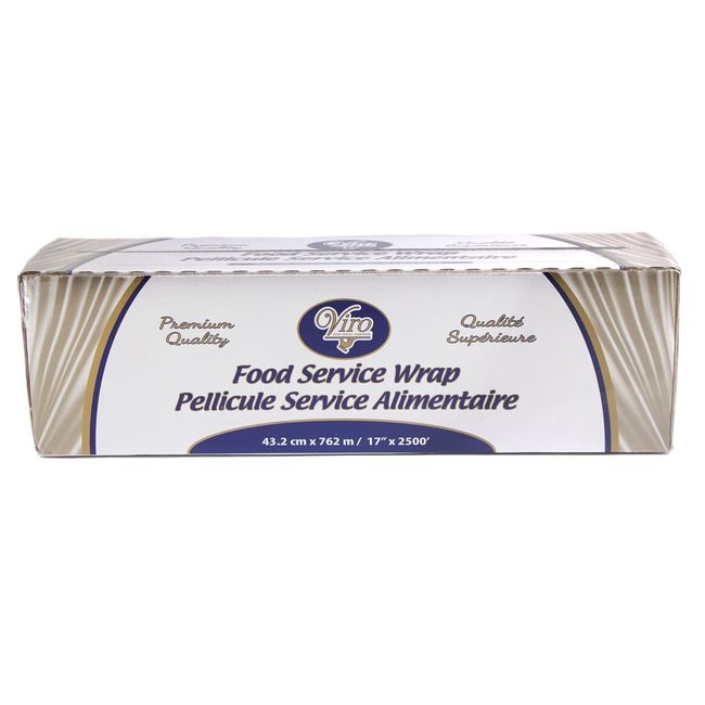 39 Gauge PVC Food Service Wrap with Metal Cutter