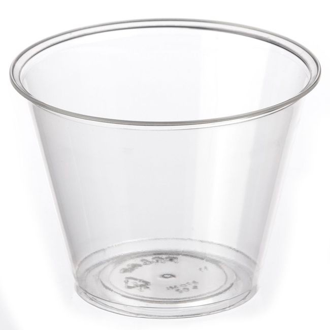 Crystal-Clear Polystyrene Tumbler
