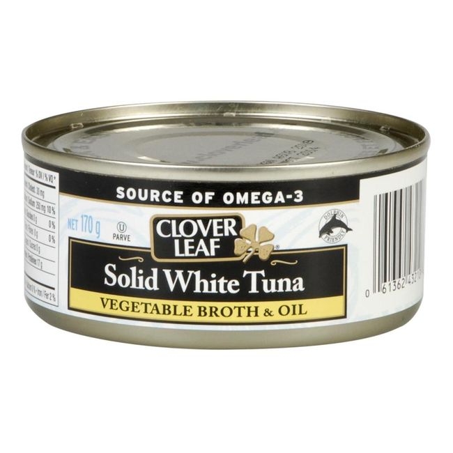 Vegetable Broth and Oil Solid White Tuna