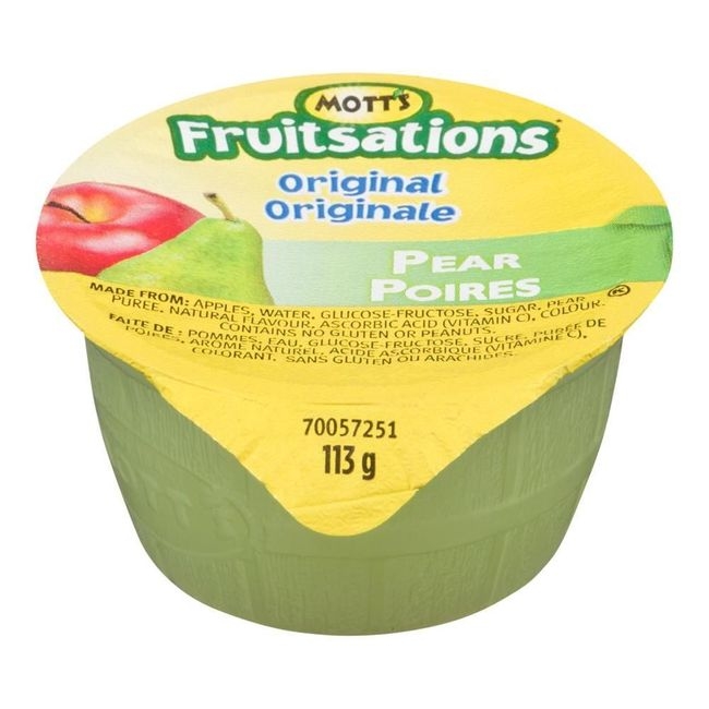 Pear Flavored Apple Fruit Snack