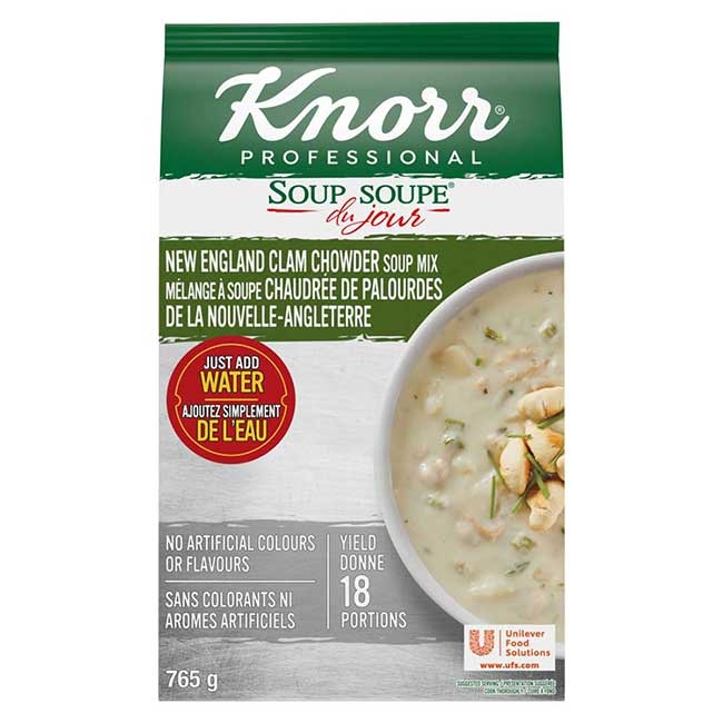 Soup du Jour New England Clam Chowder Soup Mix
