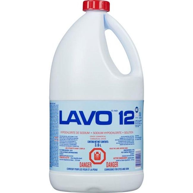 12 Percent Chlorine Liquid Bleach