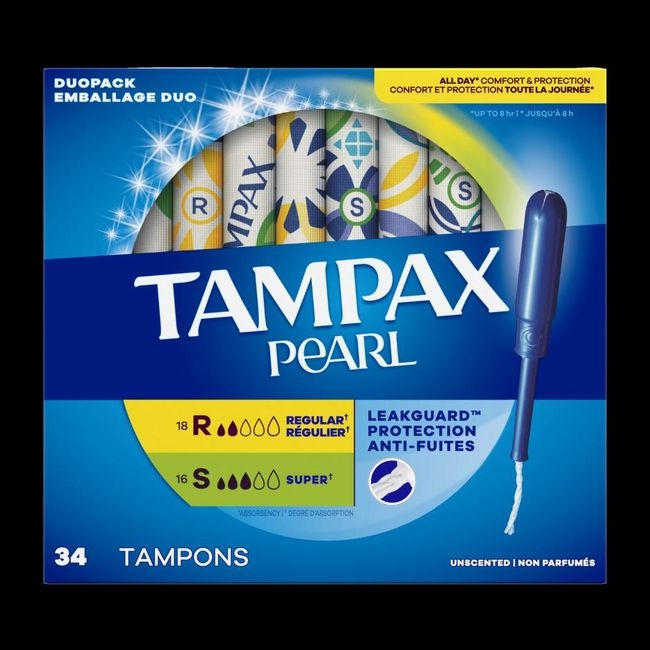 Duo Regular/Super Unscented Tampon