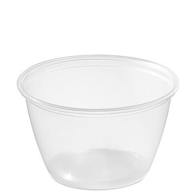 Clear Polypropylene Portion Cup