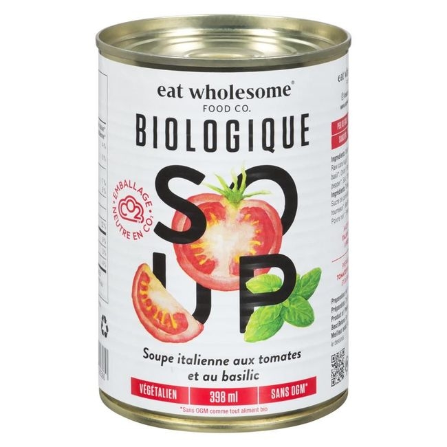 Organic Italian Tomato and Basil Soup