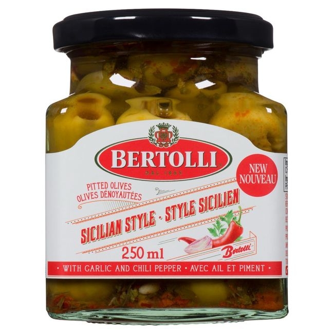 Pitted Sicilian Style Olives