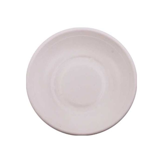 Disposable White Molded Fiber Bowl
