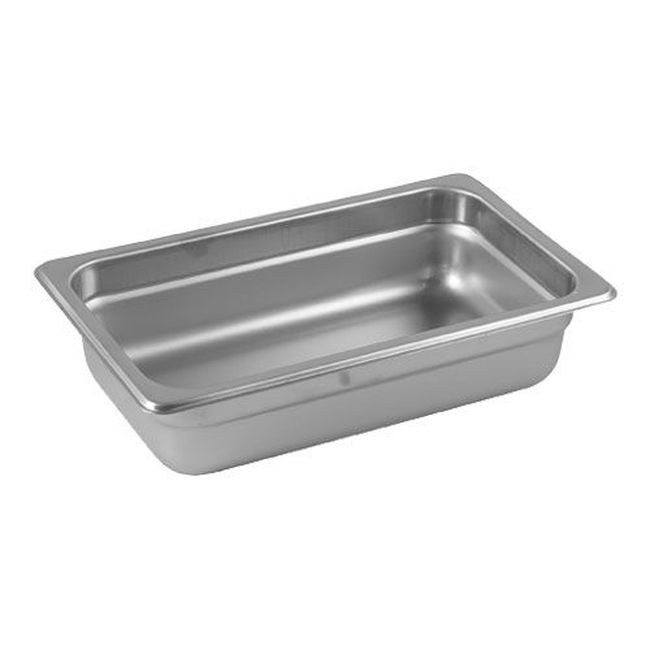 SPJL-402 25 Gauge 18/8 Stainless Steel Fourth Size Anti-Jam Steam Table Pan