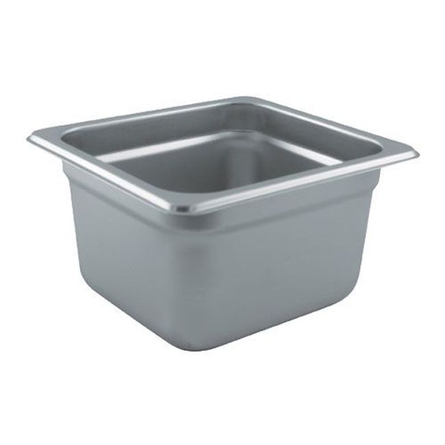 SPJL-604 25 Gauge Stainless Steel Sixth Size Anti-Jam Steam Table Pan