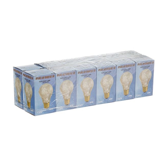 HTR02.30.265.12 130 Volts 40 Watts Light Bulb, 12 count