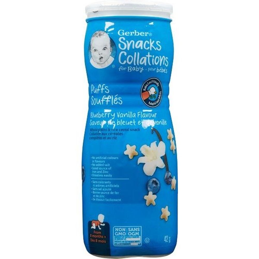 Puffs Blueberry Vanilla Flavor Baby Snacks