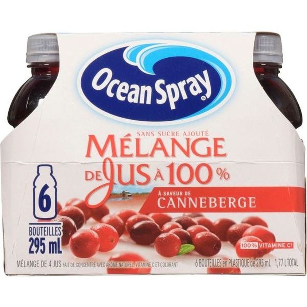 295 mL 100 Percent Cranberry Juice Blend