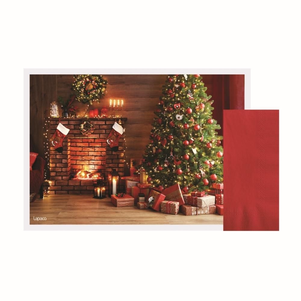 Christmas Fireplace Combo Kit