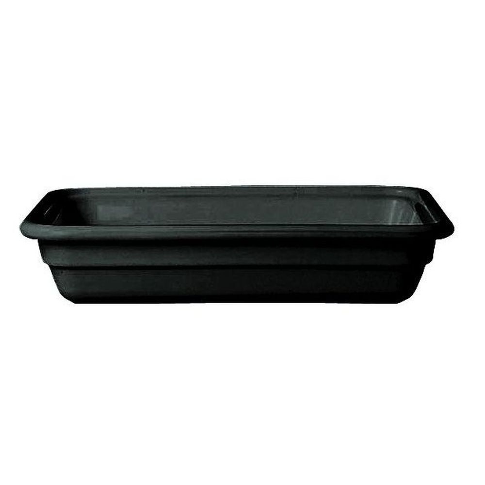 Coal Black Recton 1/4 Size GN Container