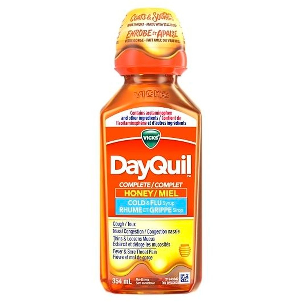 Severe Cold and Flu Honey Flavored Multi-Symptom Relief