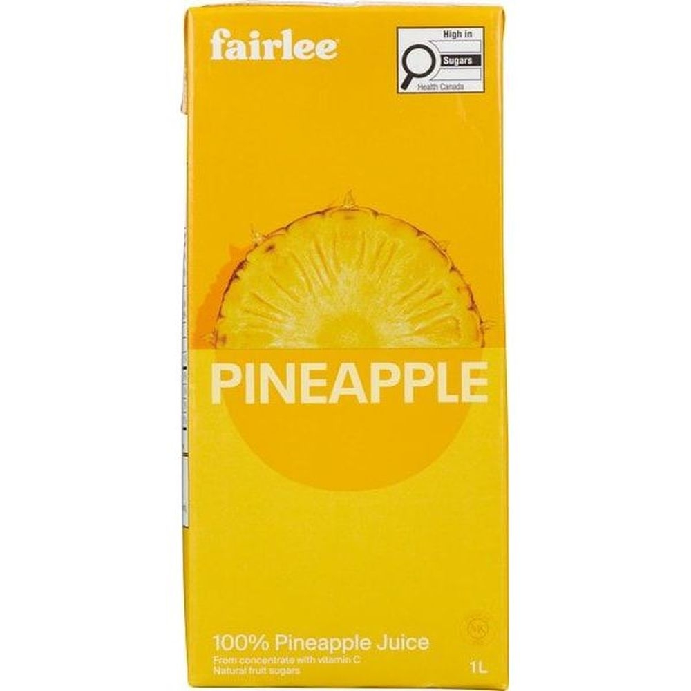 100 Percent Pineapple Juice