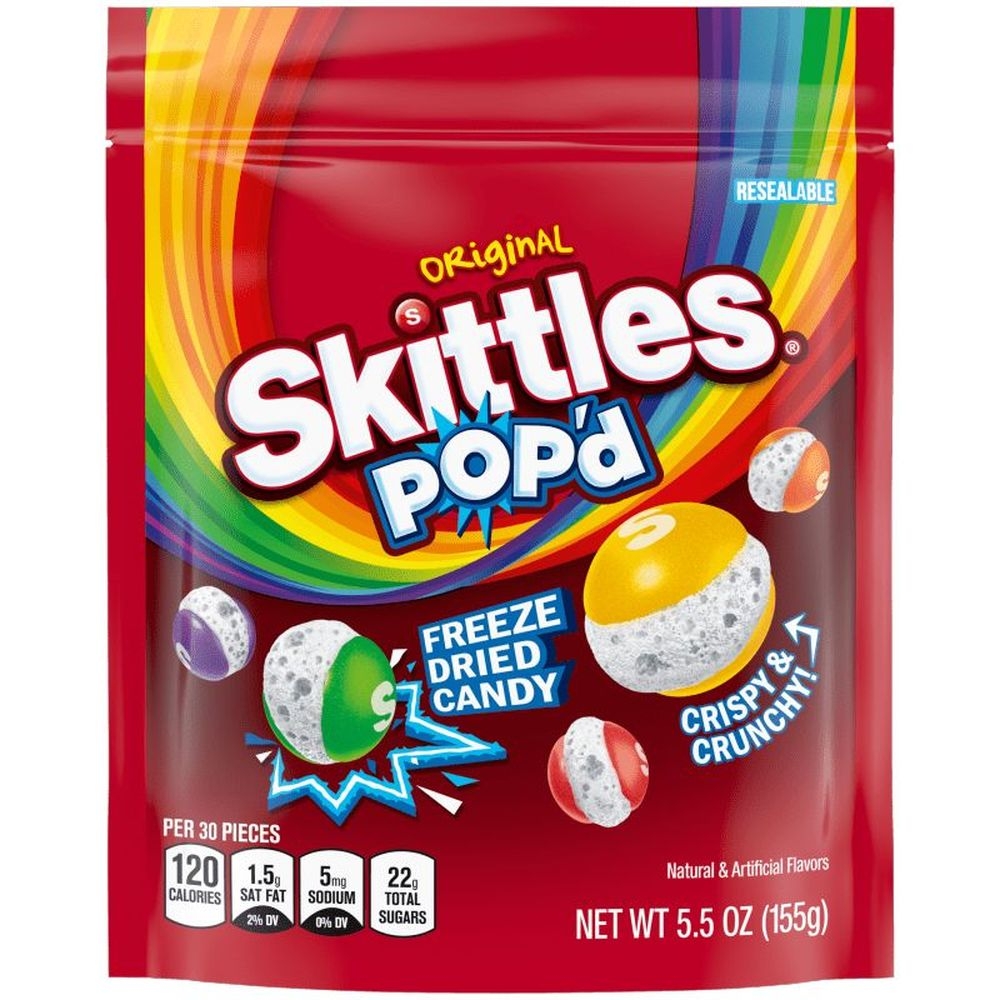 Pop'd Original Freeze Dried Candy