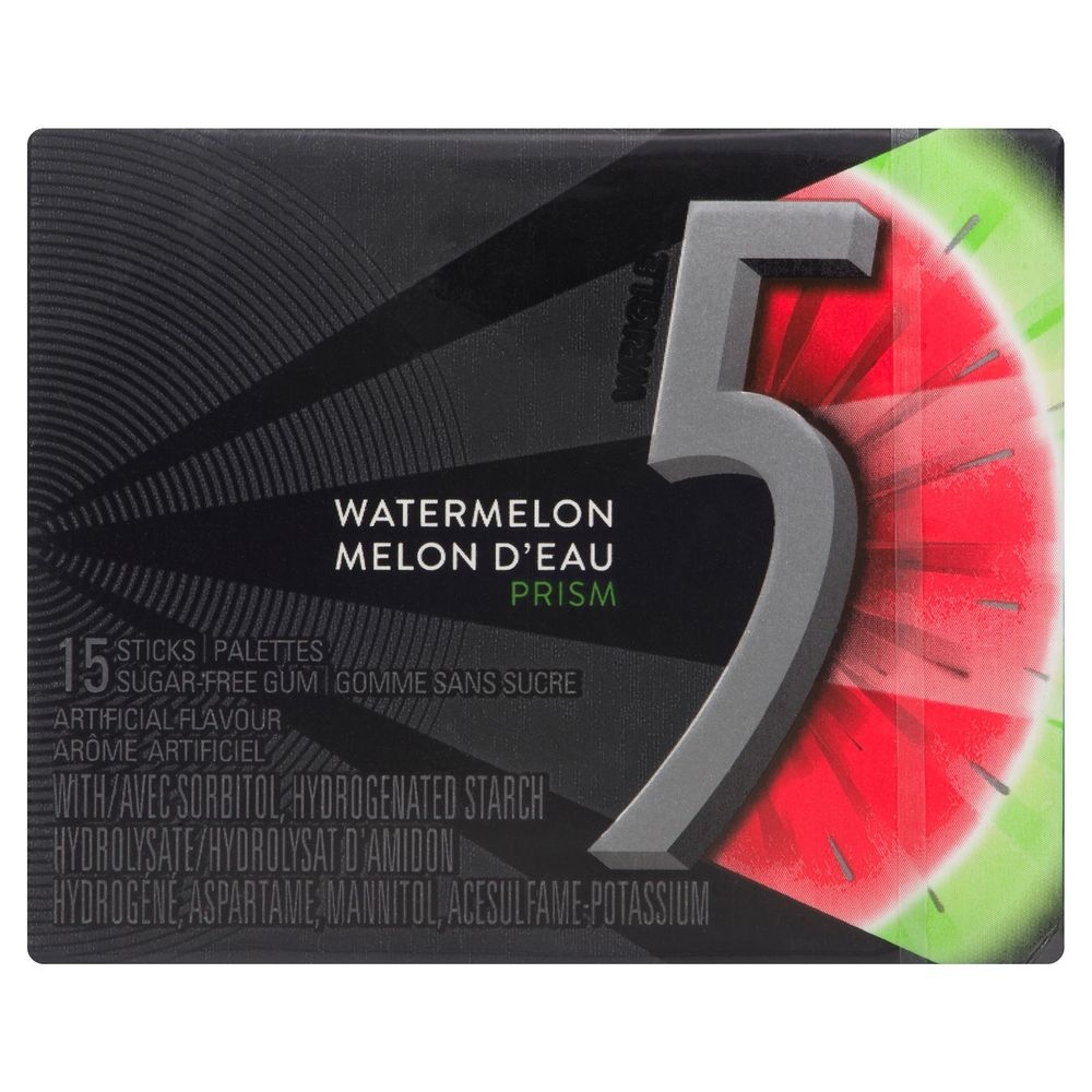 Watermelon Prism Sugar Free Chewing Gum