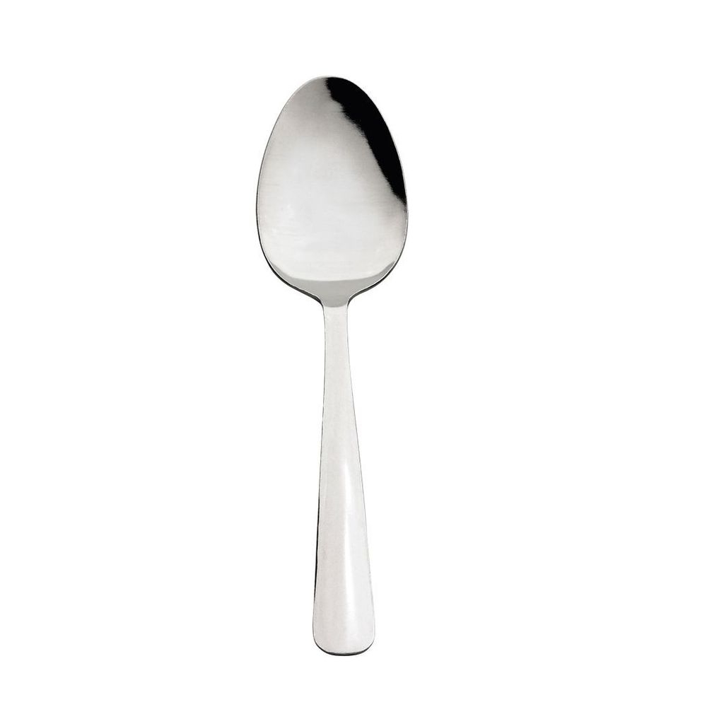 18/0 Stainless Steel Mirror Finish Dessert Spoon 7 in
