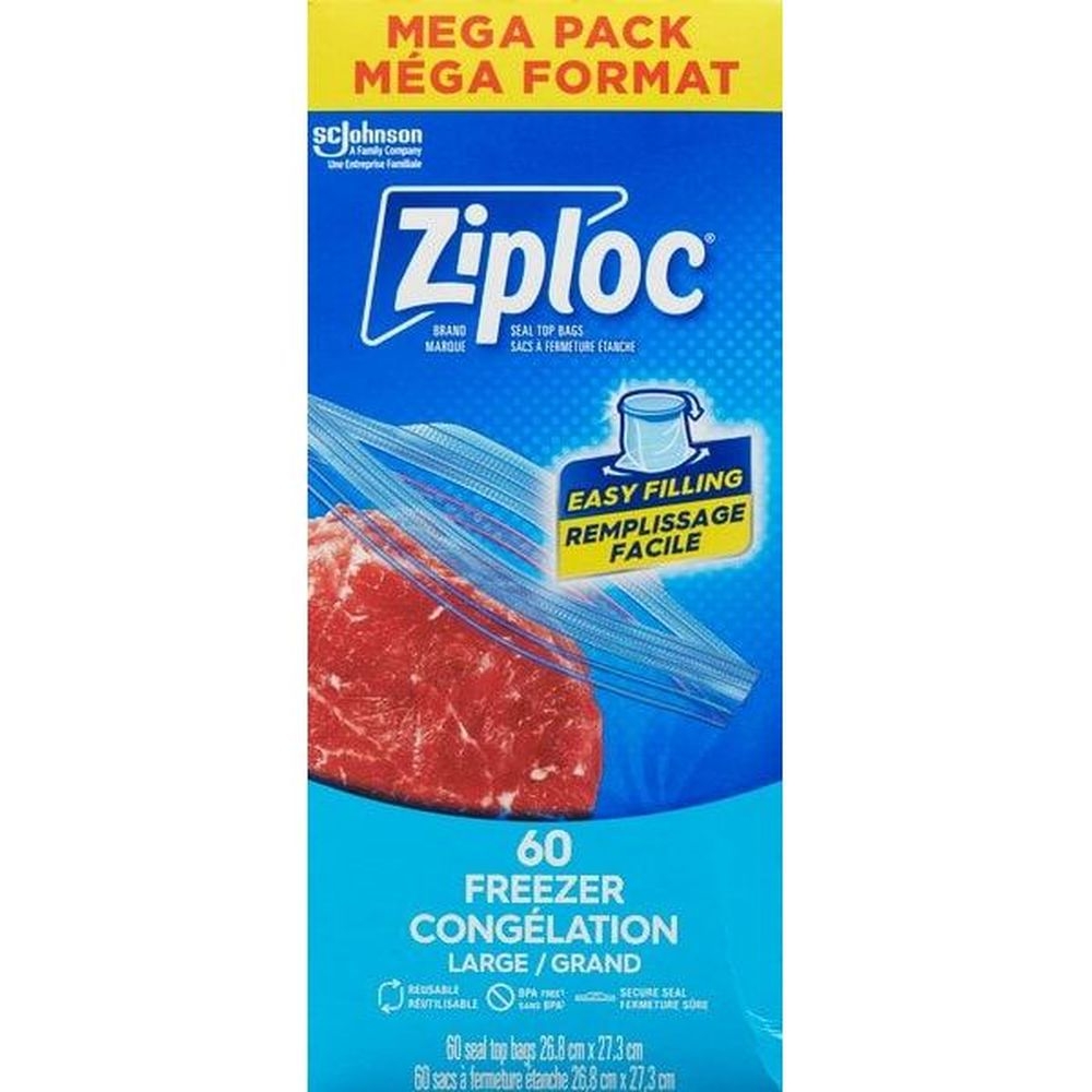 Grip N Seal Large Freezer Bag