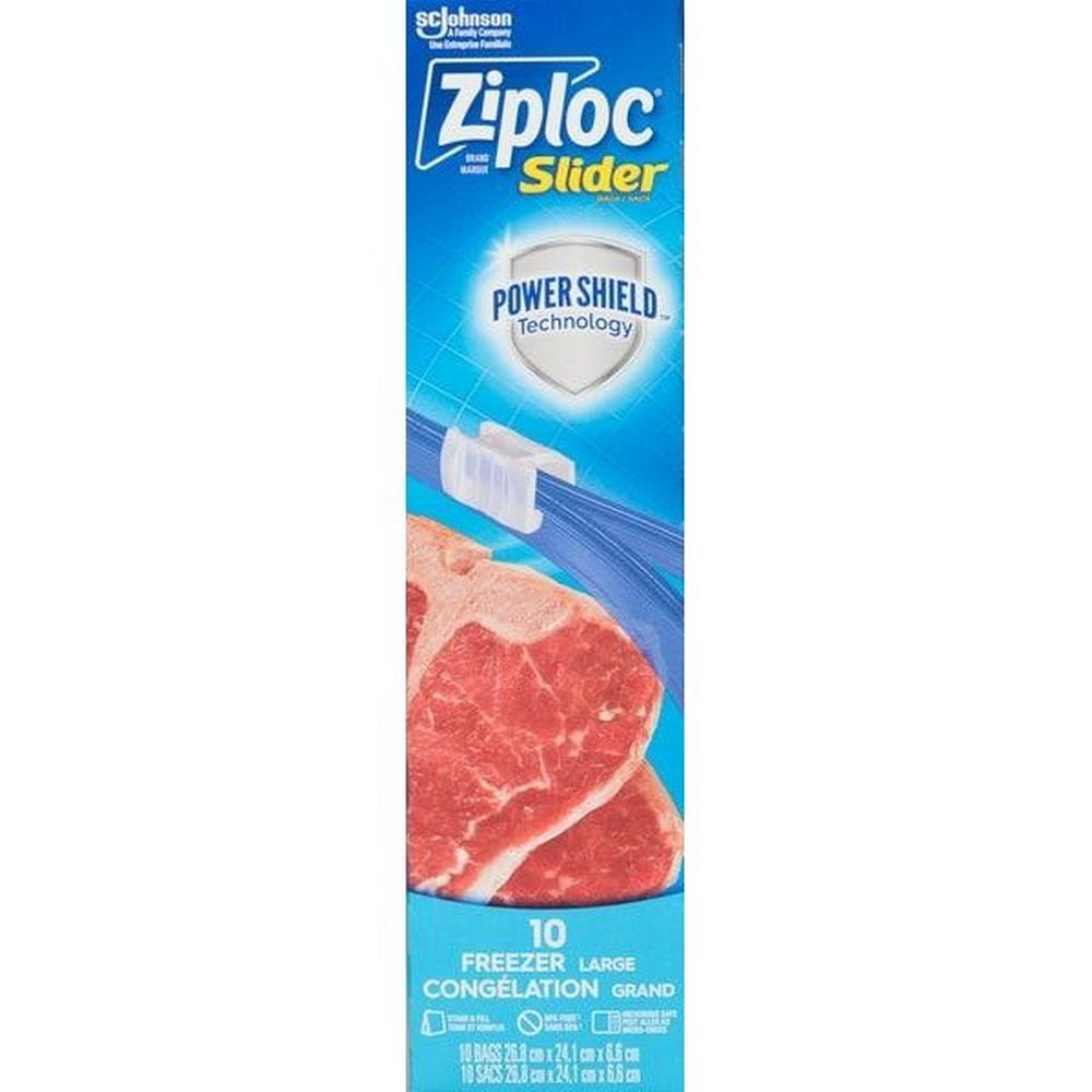 Large Slider Freezer Bag