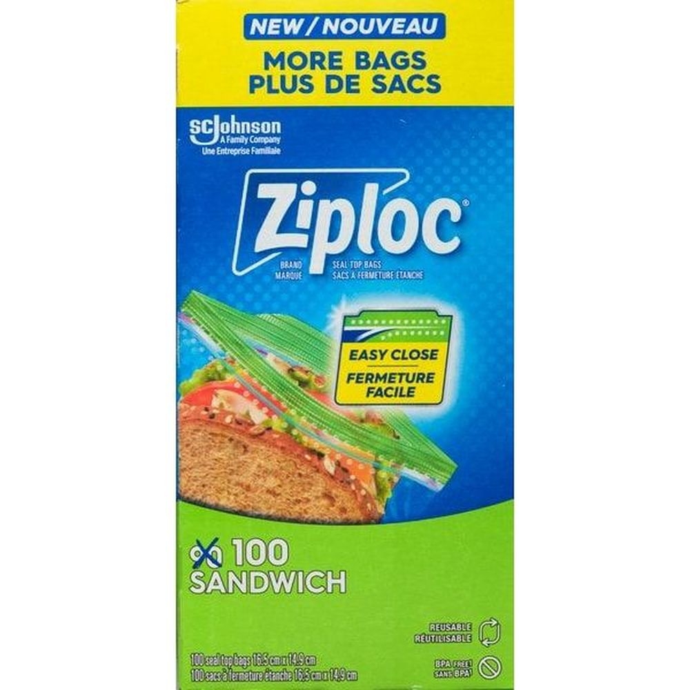 Easy Open Tabs Sandwich Bag