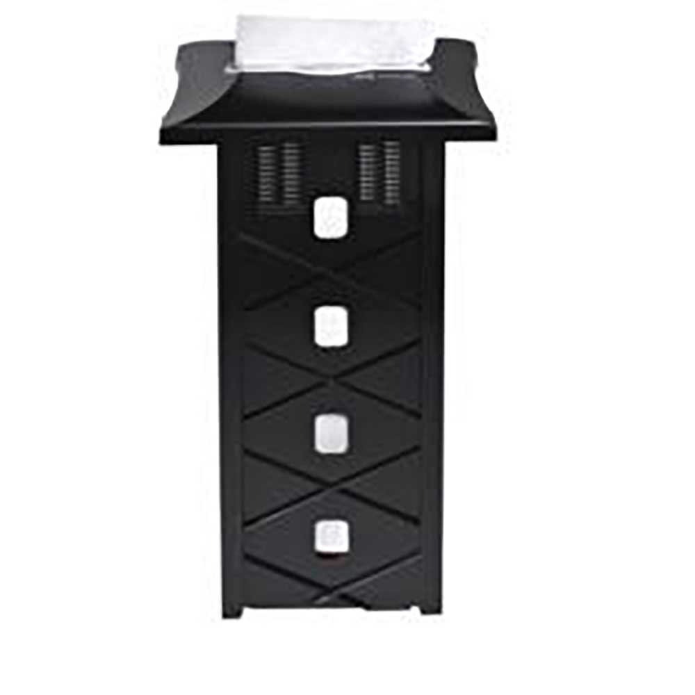 Universal Black N4 Xpressnap In Counter Napkin Dispenser