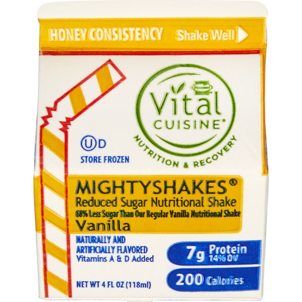 Reduced Sugar Honey Consistency Vanilla Fortified Shakes