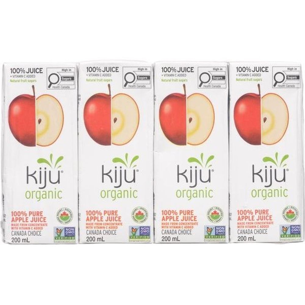 Organic 100 Percent Pure Apple Juice