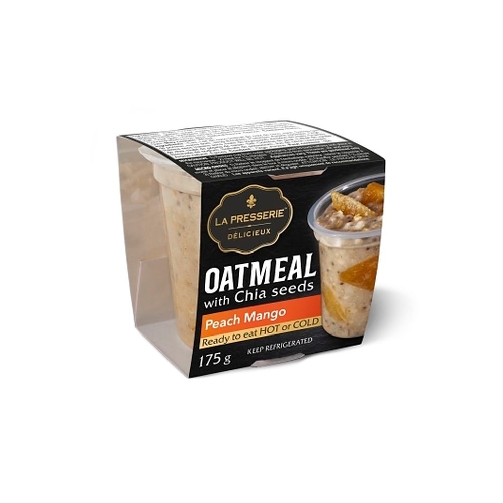 Peach Mango Oatmeal Cup