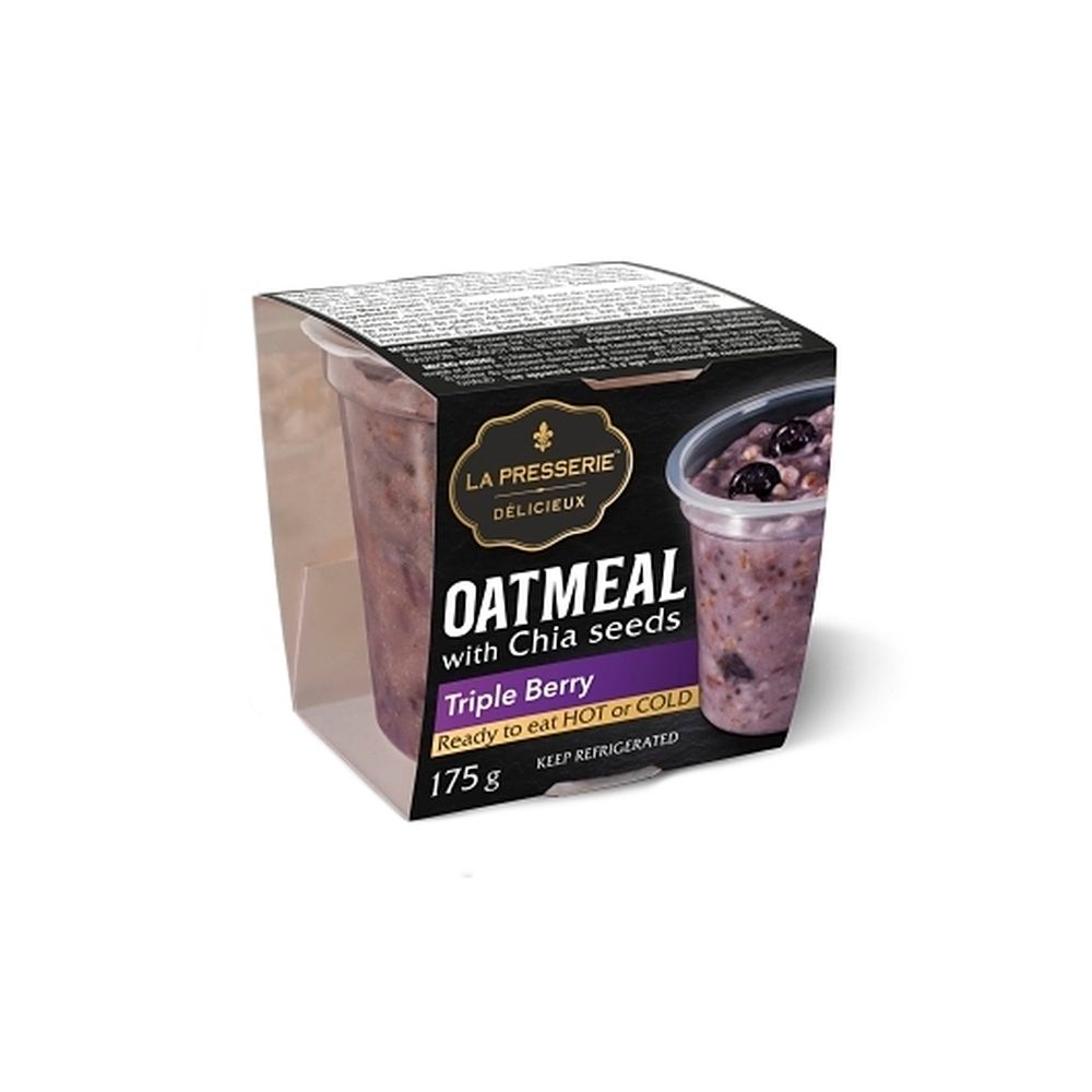 Triple Berry Oatmeal Cup