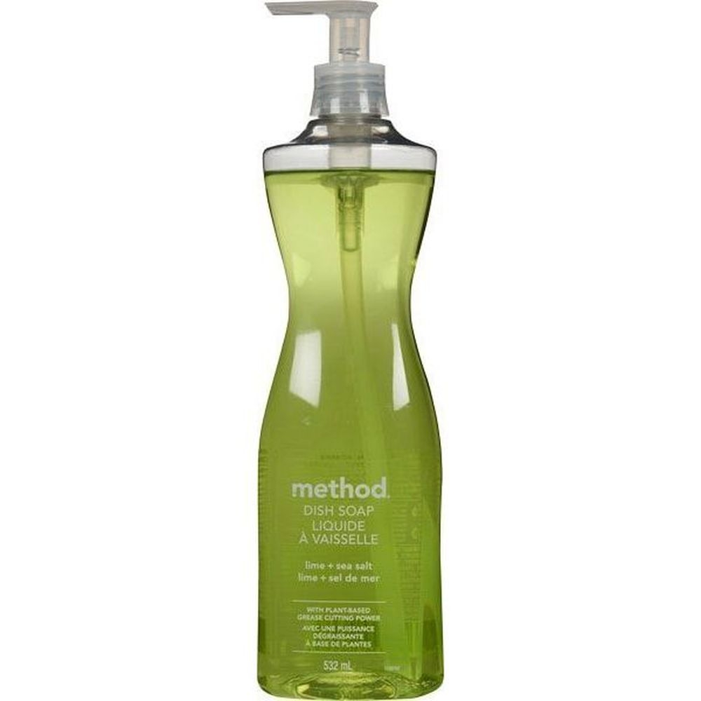 Lime and Sea Salt Dish Soap with Pump