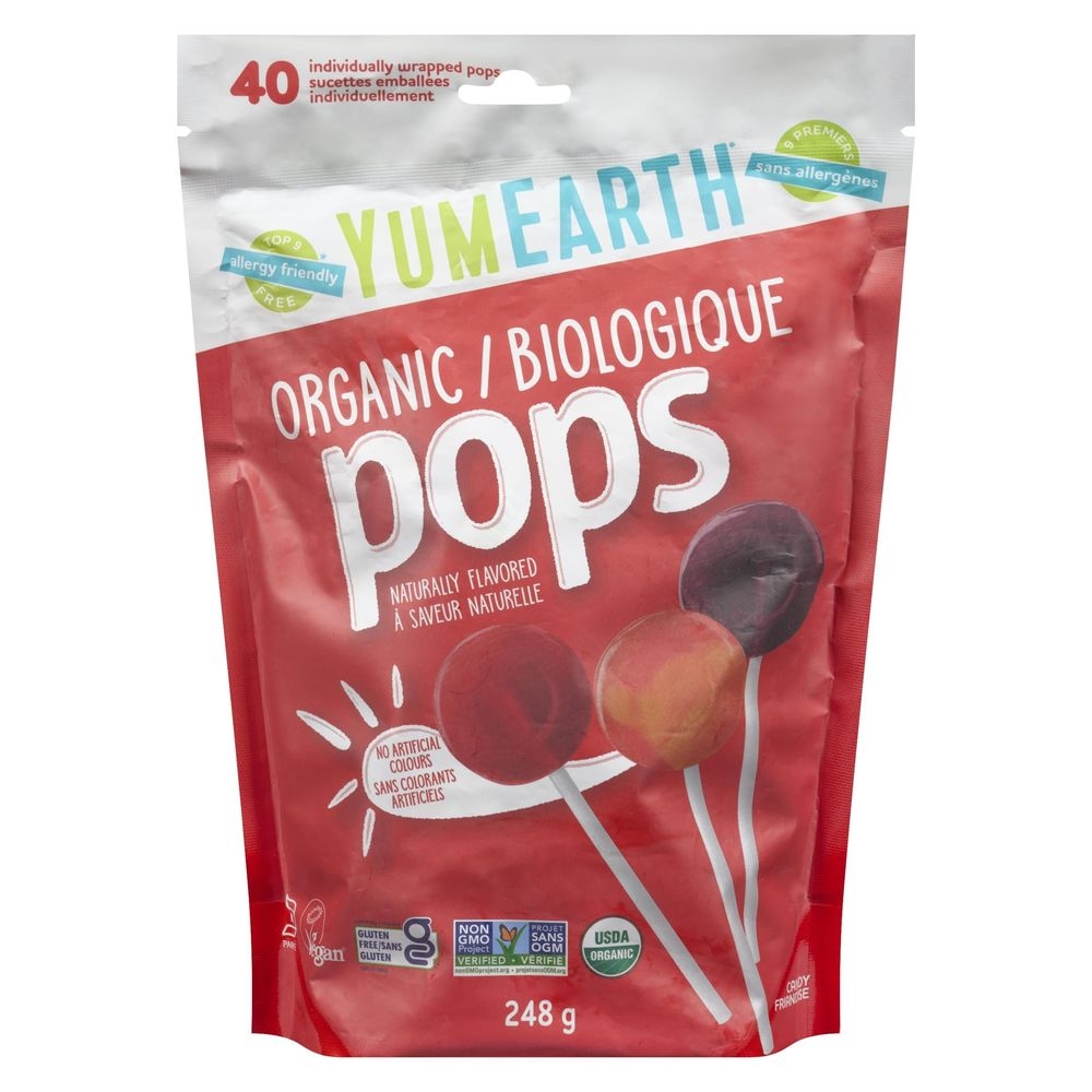 Organic Assorted Fruit Pops