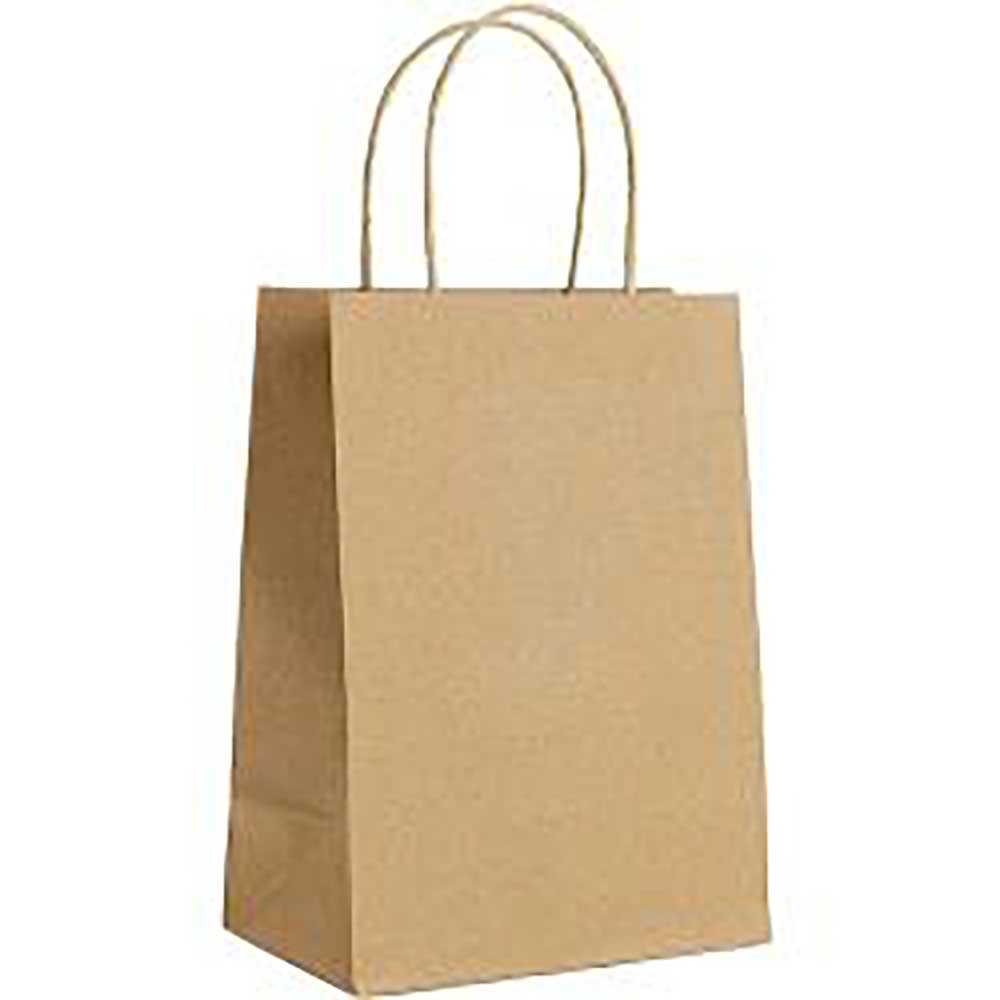 Kraft Paper Bag with Rope Handle