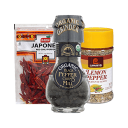 Contains 51 Pepper and Peppercorn products