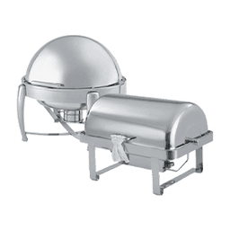 Contains 4 Full Size Roll Top Chafers products
