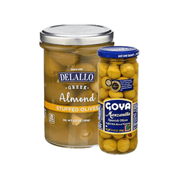 Contains 9 Stuffed Olives products