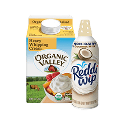 Contains 8 Whipping Cream products