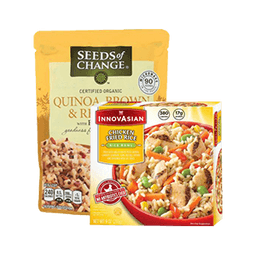 Contains 14 Rice Entrees and Side Dishes products