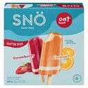 Strawberry and Orange Vegan Frozen Bar