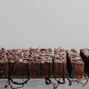 Crispy Chocolate Velvety Strip Slab Cake