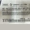 Marinated 3 Pepper Beef Steak Top Sirloin