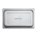 Stainless Steel Solid Full Size Chafer Dome Cover, 21.5 x 13 x 2.8 inch