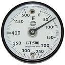 COKGT500K THERMOMETER 2", 0-500F,  MAGNET