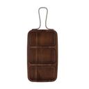 Acacia Wood Rectangle 3 Sections Serving Board